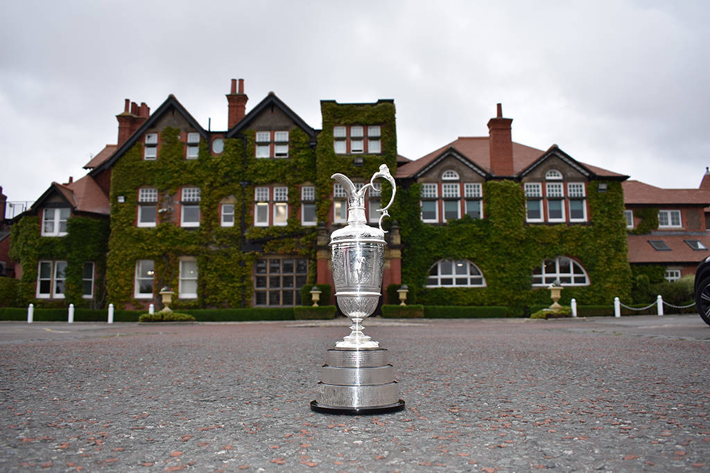 The Claret Jug at Royal Liverpool